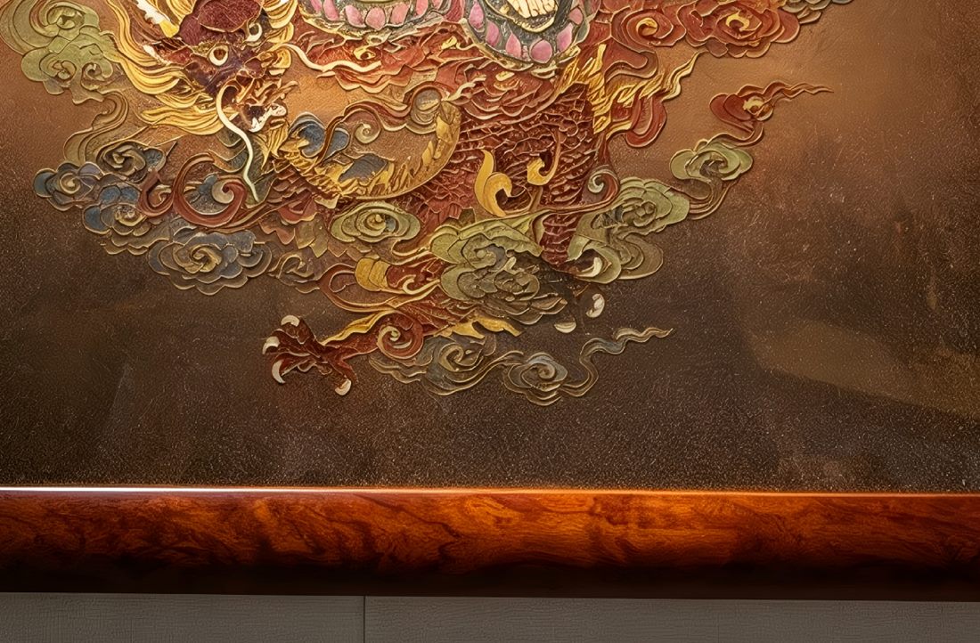 Dragon-Riding Guanyin - detail 4