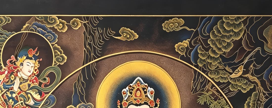Water Moon Guanyin - detail 1