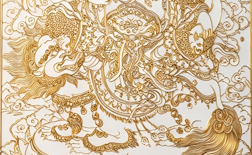 Vaisravana - detail 3