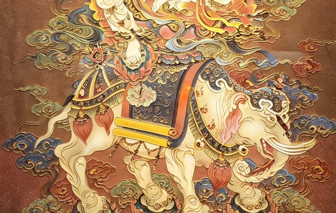 Samantabhadra - detail 3