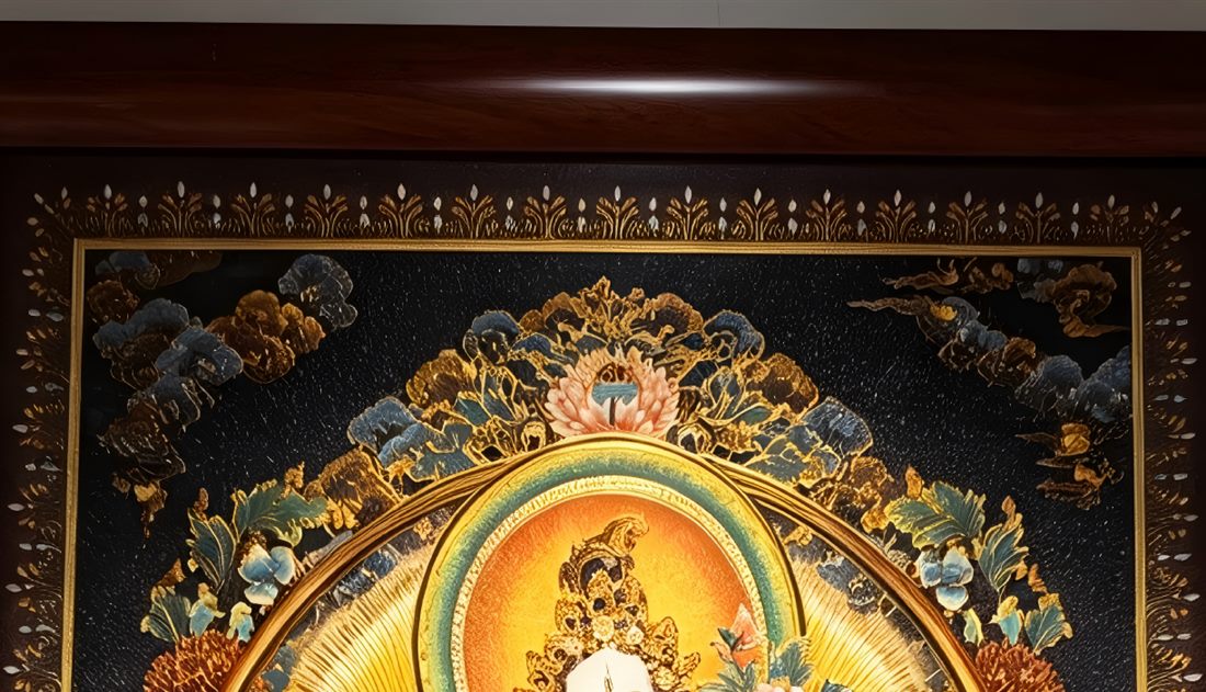 White Tara - detail 1