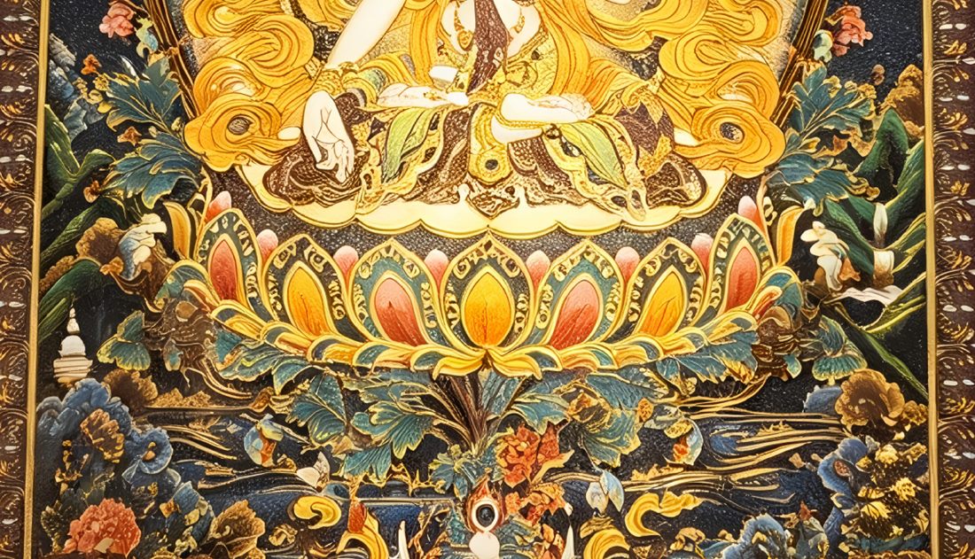 White Tara - detail 3