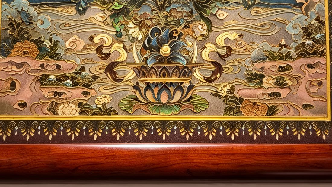 Green Tara - detail 4