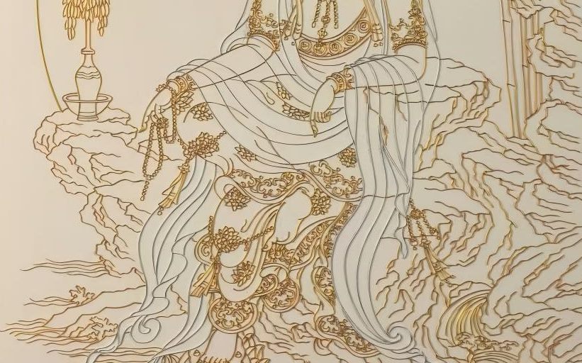 Avalokiteshvara - detail 3