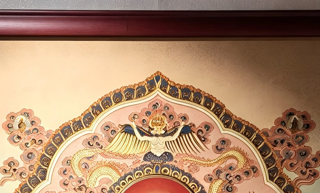 Medicine Buddha - detail 1
