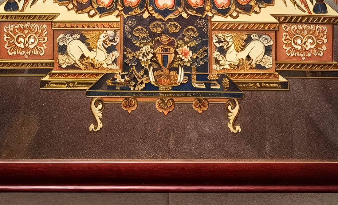 Medicine Buddha - detail 4