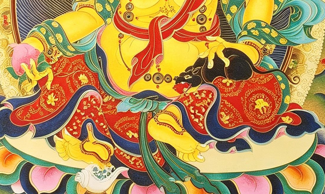 Yellow Jambhala New - detail 3