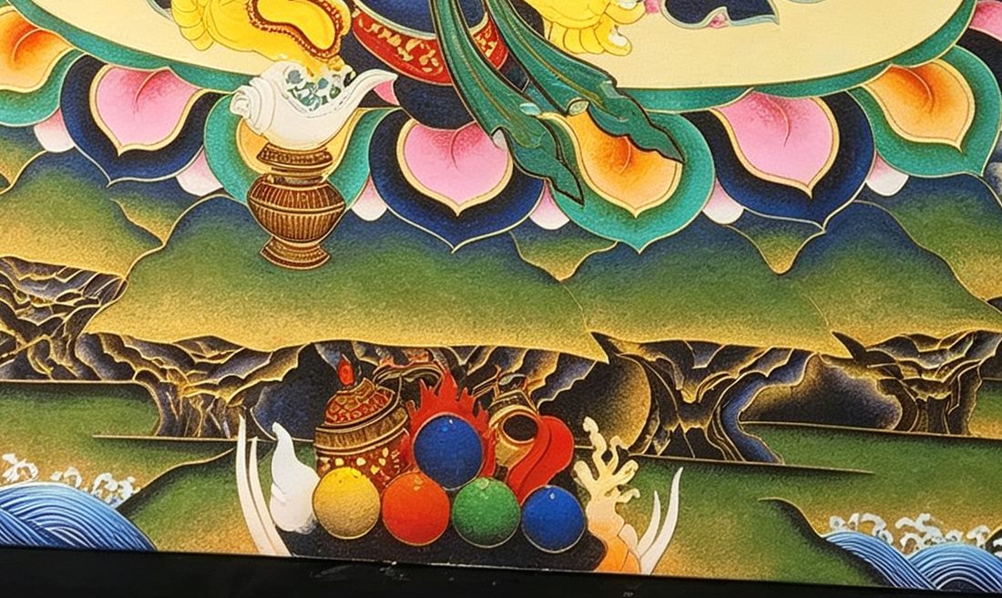 Yellow Jambhala New - detail 4