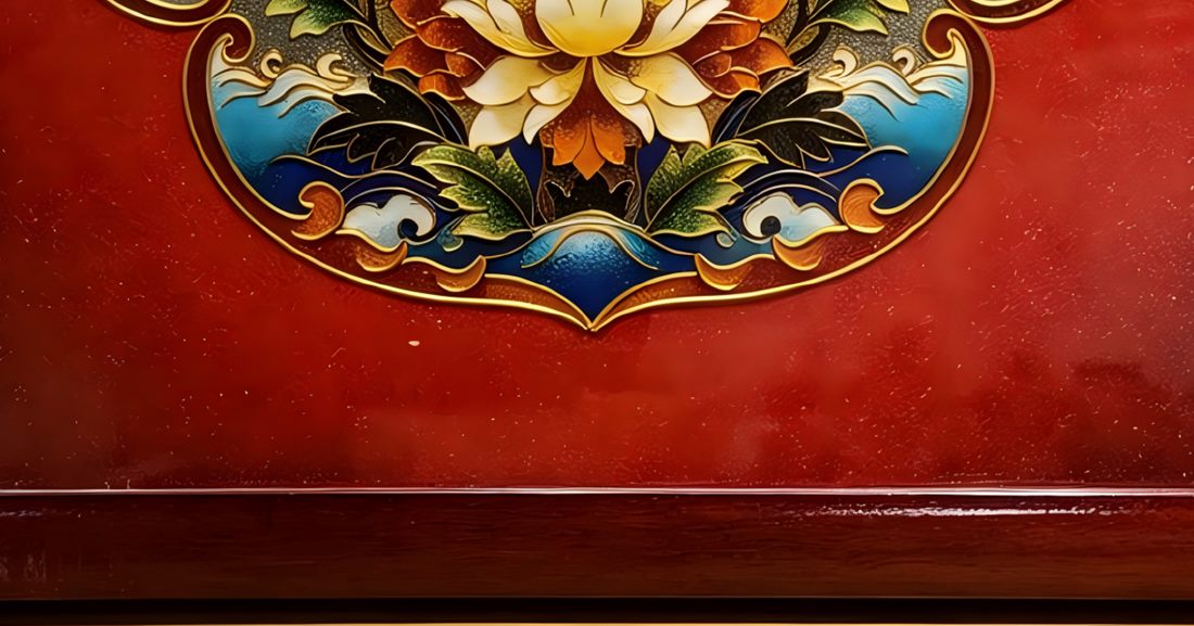 Eight Auspicious Symbols - detail 4