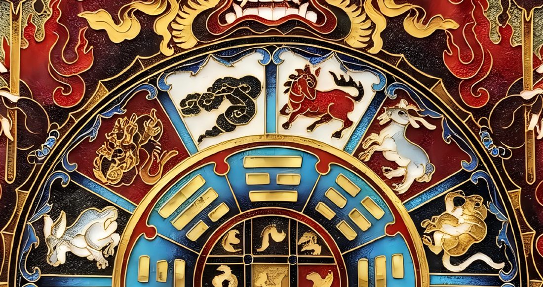Jiugong Bagua - detail 2