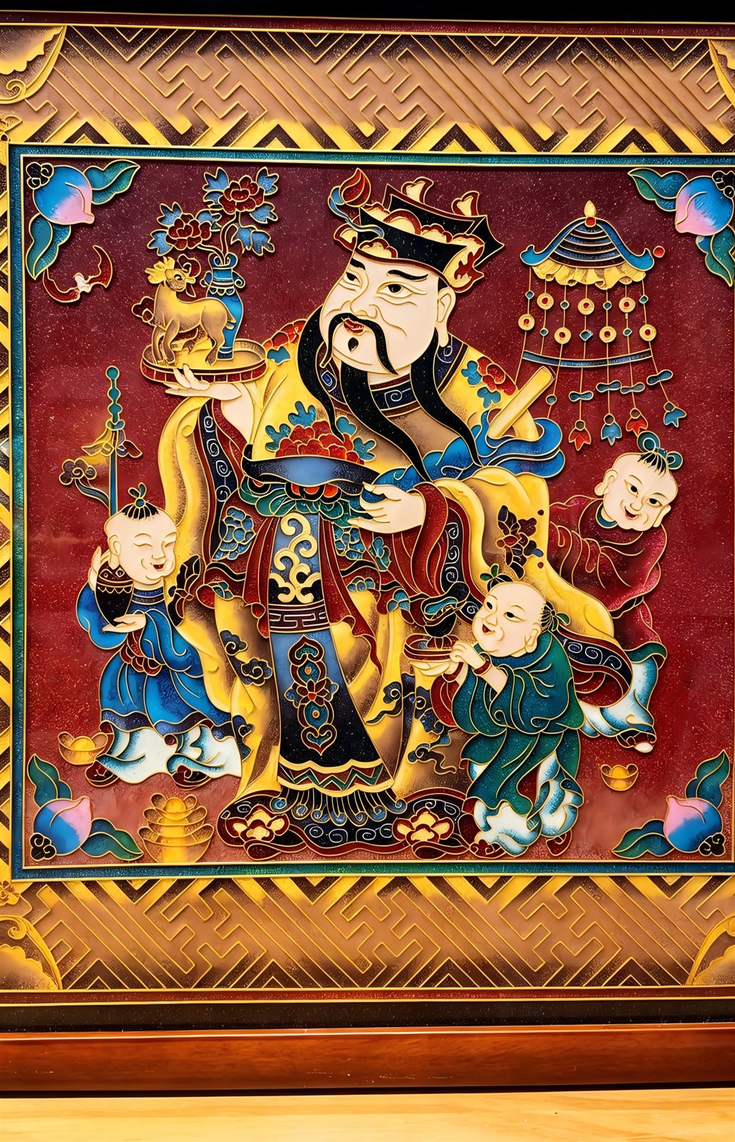 Wealth God Wen Caishen - main