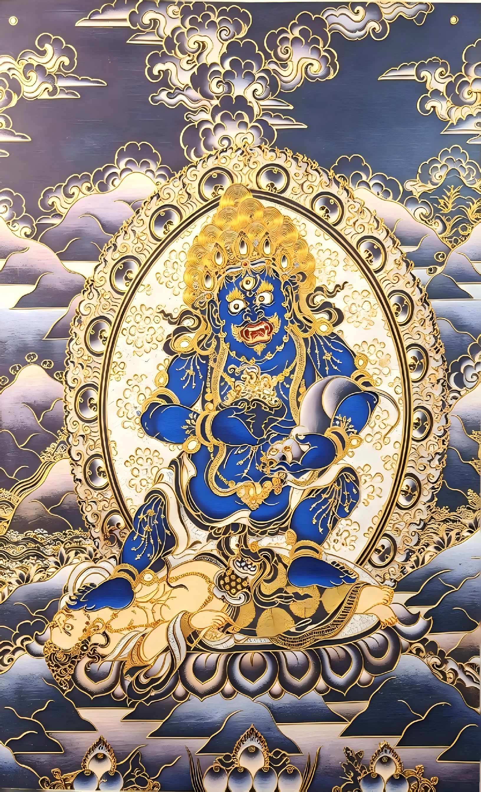 Blue Jambhala