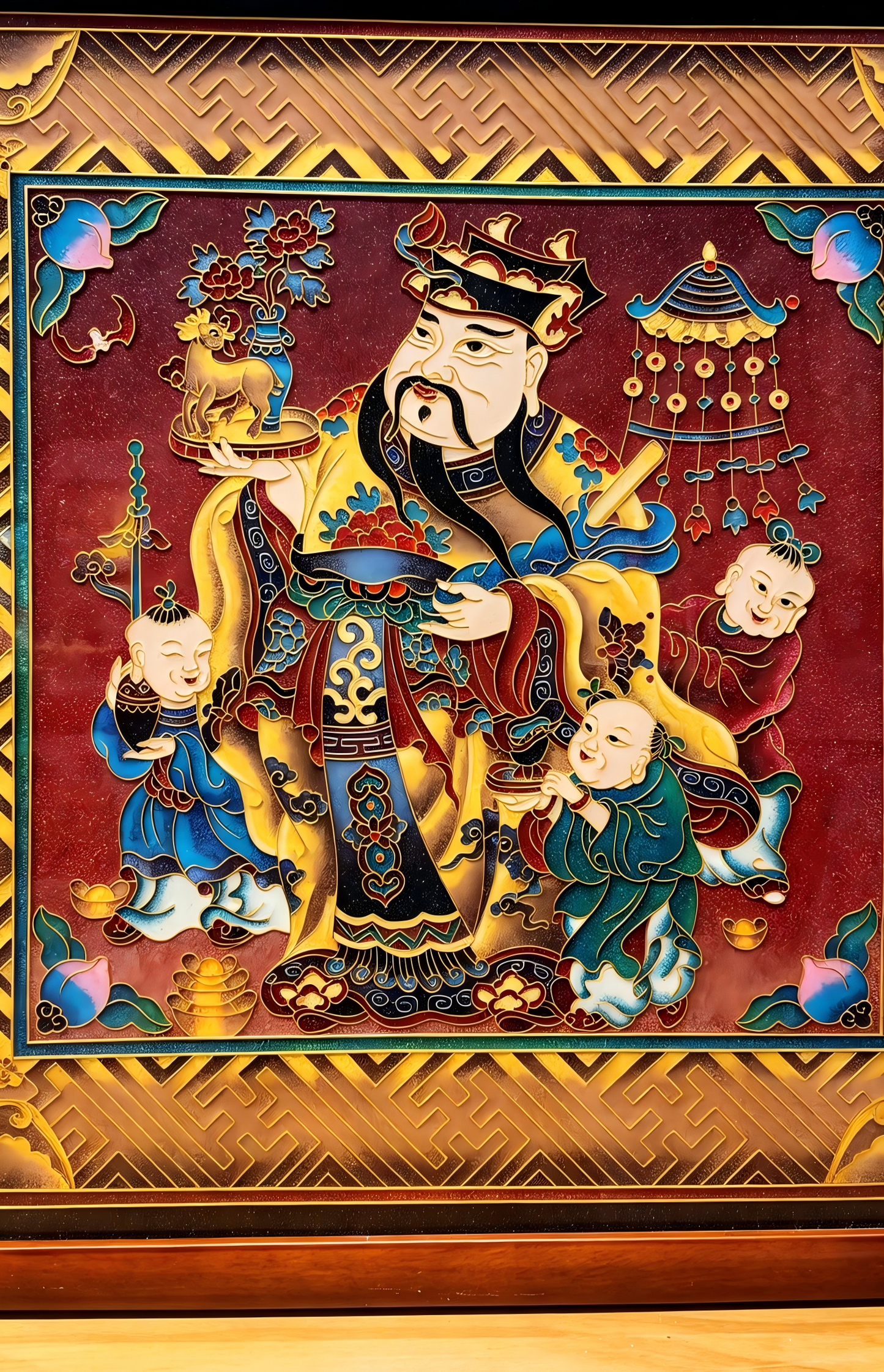 Wealth God (Wen Caishen)