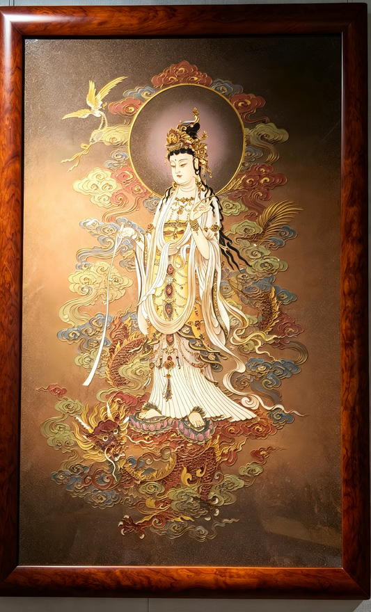 Dragon-Riding Guanyin